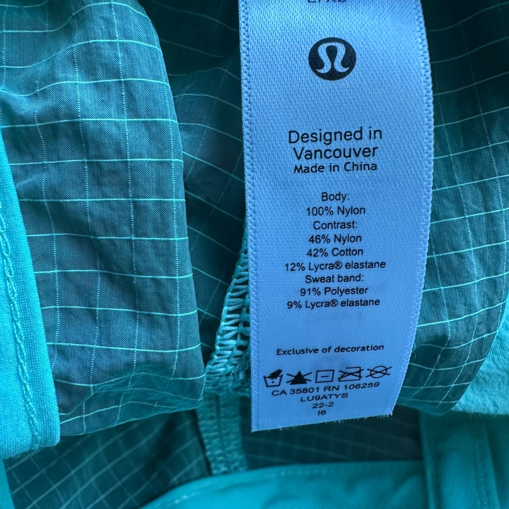 Lululemon Athletica Pastel Green Running Cap Size L - XL - Picture 4 of 5